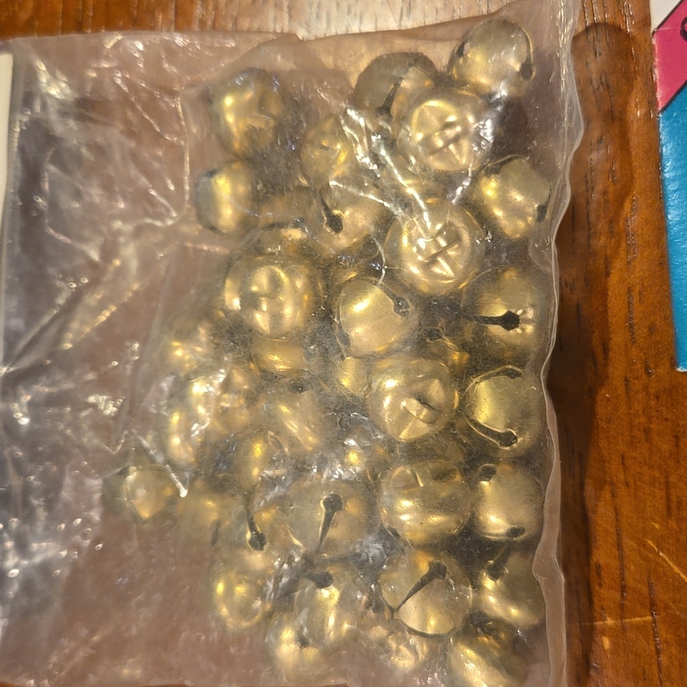 Bundle of craft jingle bells - 7 pkgs